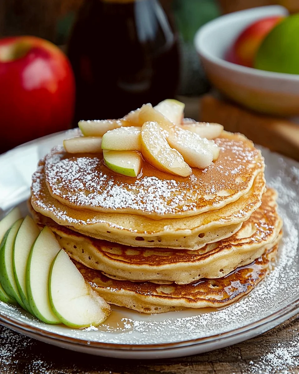 Apfelpfannkuchen klassisch und fluffig 18 Apfelpfannkuchen