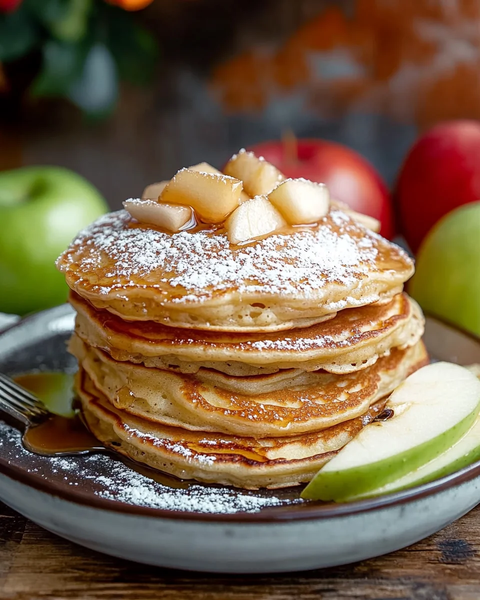 Apfelpfannkuchen klassisch und fluffig
