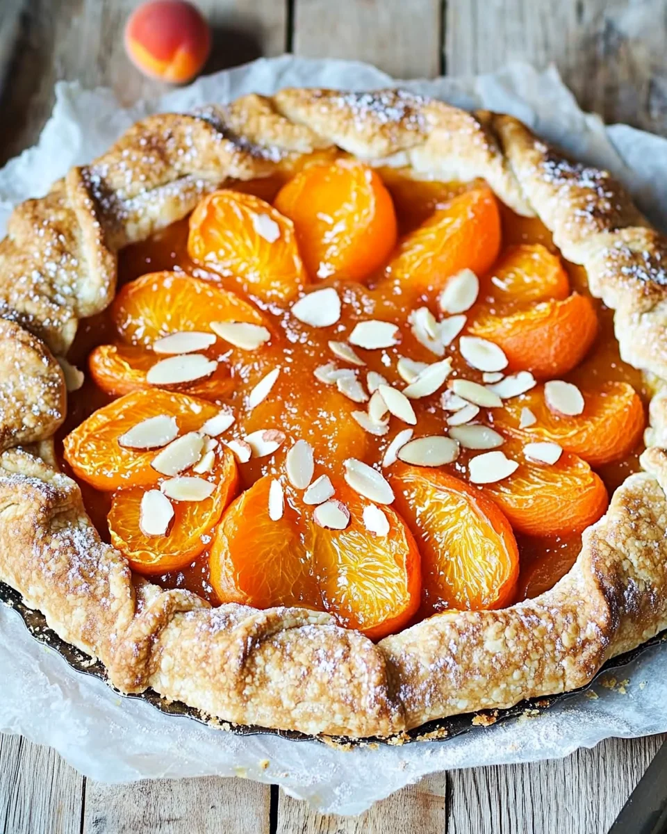 Aprikosen-Galette