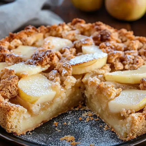 Birnenkuchen mit Streusel