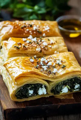 Börek mit Spinat und Feta 23 Börek mit Spinat und Feta