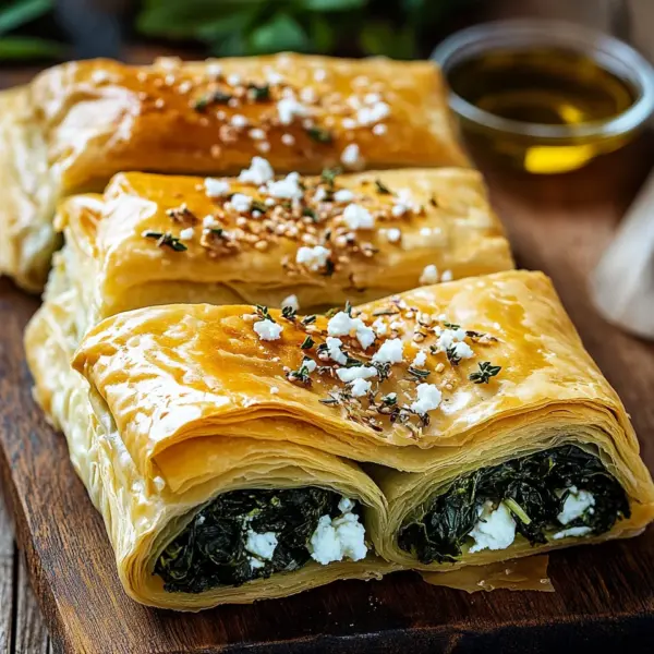 Börek mit Spinat und Feta