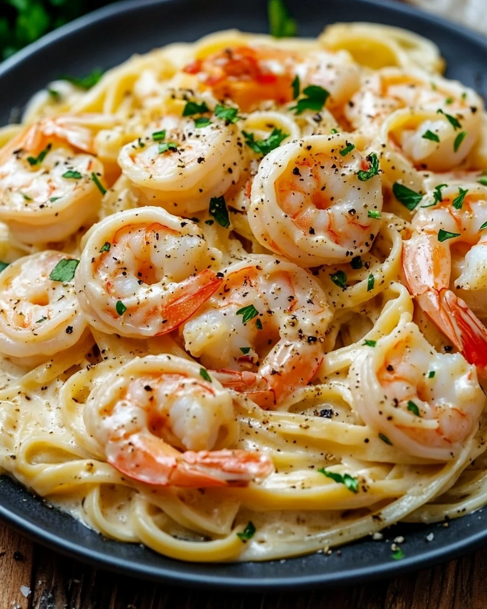 Creamy Shrimp Pasta 18 Creamy