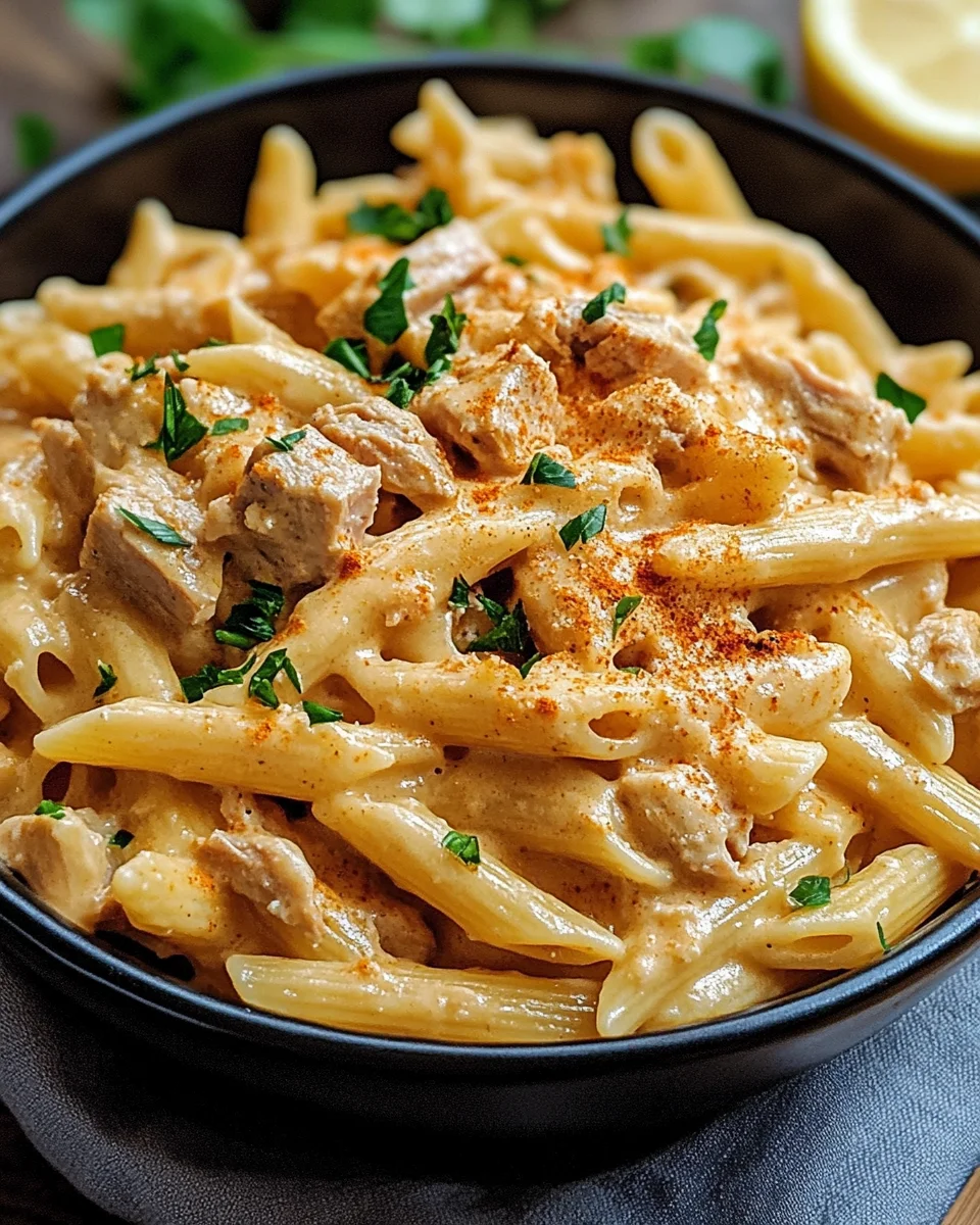 Cremige One Pot Pasta mit Thunfisch 26 Cremige One Pot Pasta mit Thunfisch