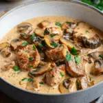 Filettopf mit Champignons