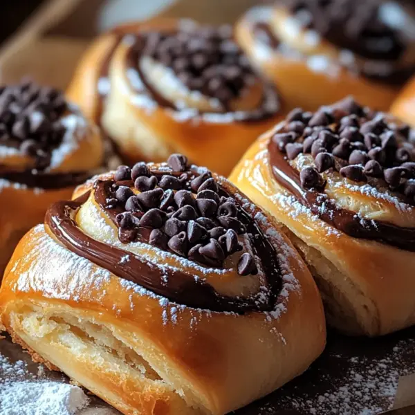Fluffige Schokobrötchen