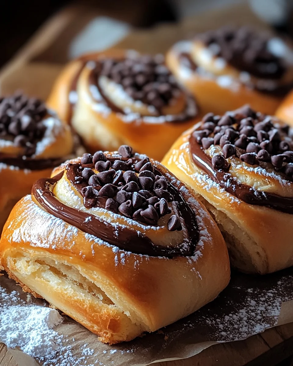 Fluffige Schokobrötchen