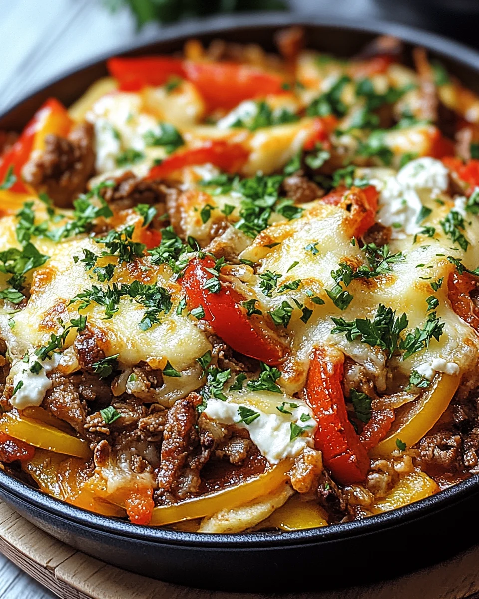 Gyrosauflauf mit Schafsk&auml;se