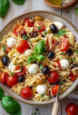 italienischer Orzo-Nudelsalat