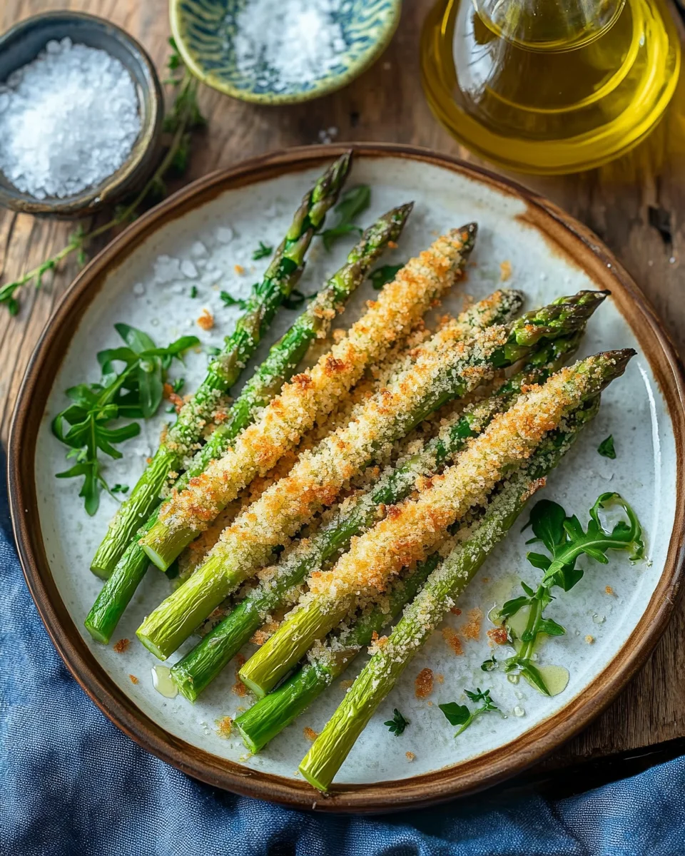 Knuspriger Parmesan Spargel aus dem Ofen 15 Knuspriger