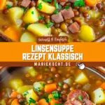 Linsensuppe Rezept klassisch 19 Pinterest Hidden Image