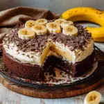 Maulwurfkuchen mit Banane