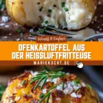 Ofenkartoffel aus der Heißluftfritteuse 14 Pinterest Hidden Image