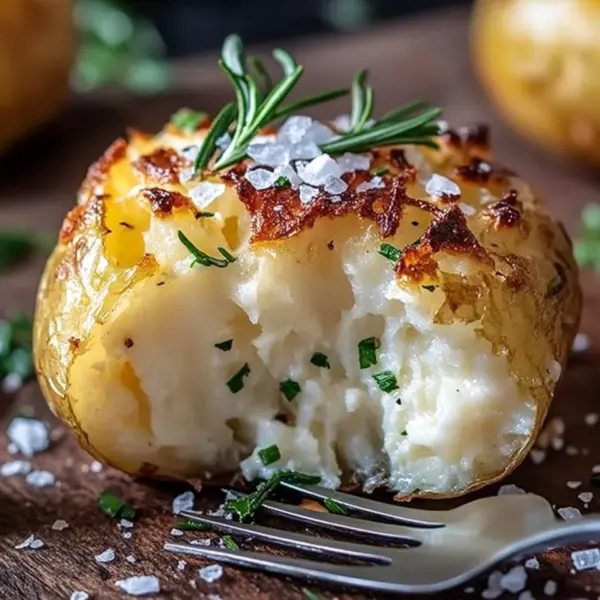 Ofenkartoffel aus der Heißluftfritteuse
