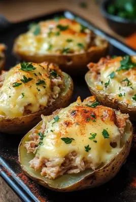 Ofenkartoffeln mit Thunfisch und Käse