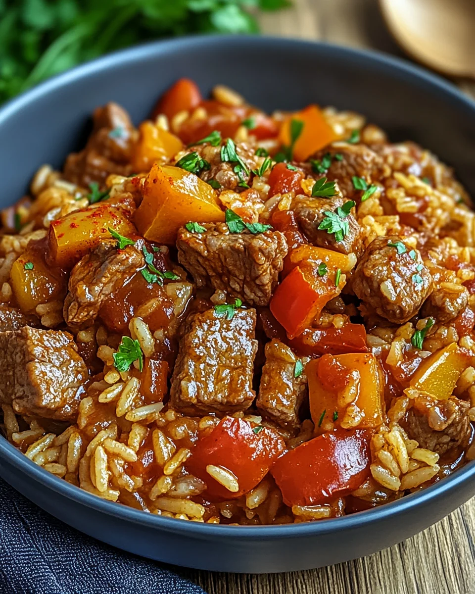 Serbisches Reisfleisch