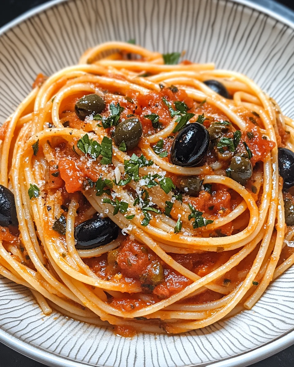 Spaghetti Puttanesca