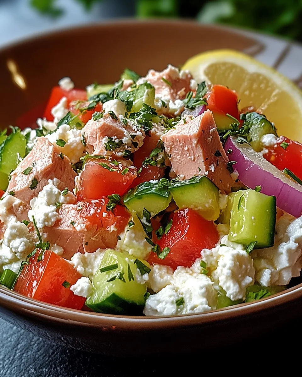 Thunfisch-Hüttenkäse-Salat 21 Thunfisch-Hüttenkäse-Salat