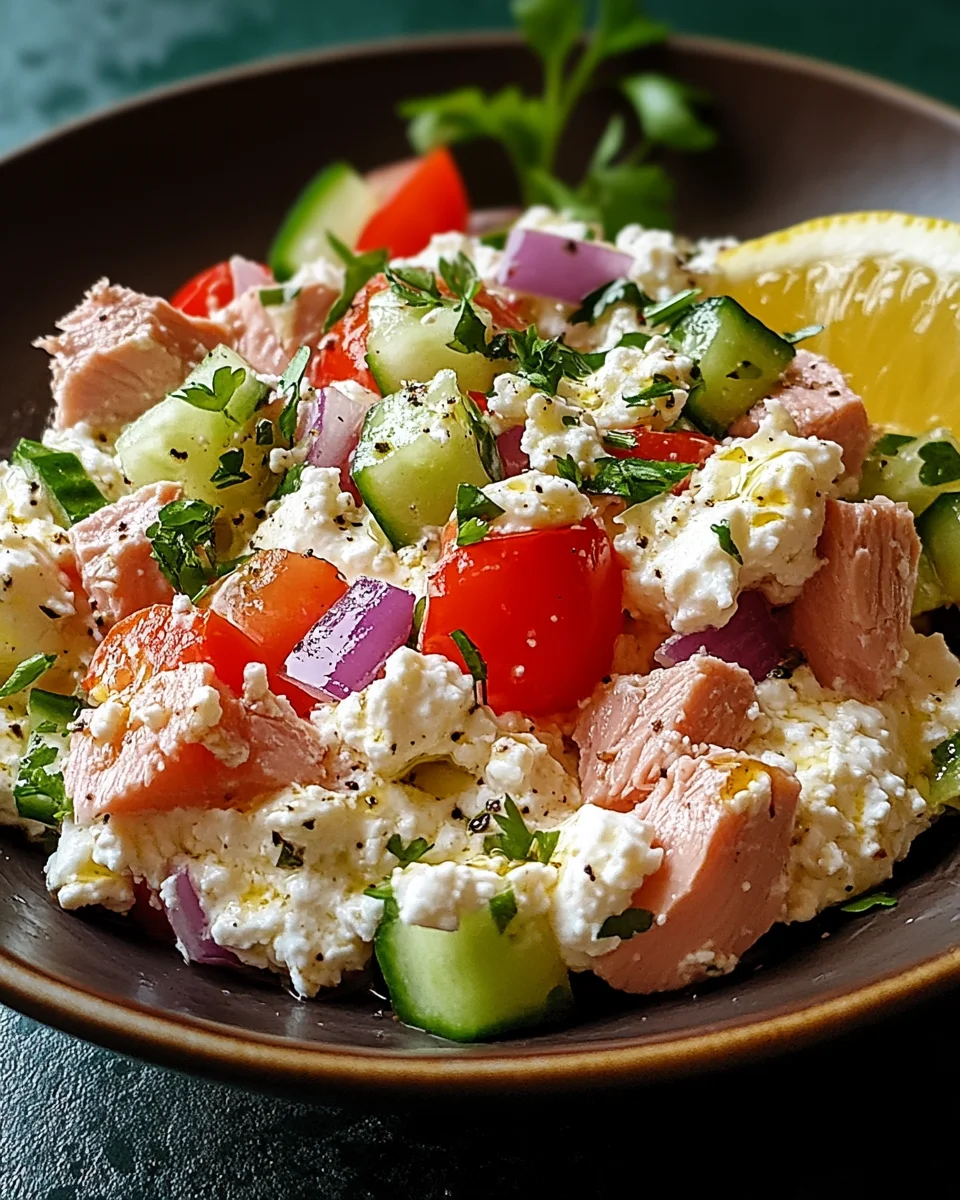 Thunfisch-Hüttenkäse-Salat 23 Thunfisch-Hüttenkäse-Salat