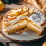 Apfeltorte mit Eierlik&ouml;rcreme