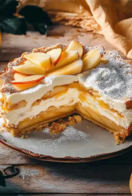 Apfeltorte mit Eierlikörcreme