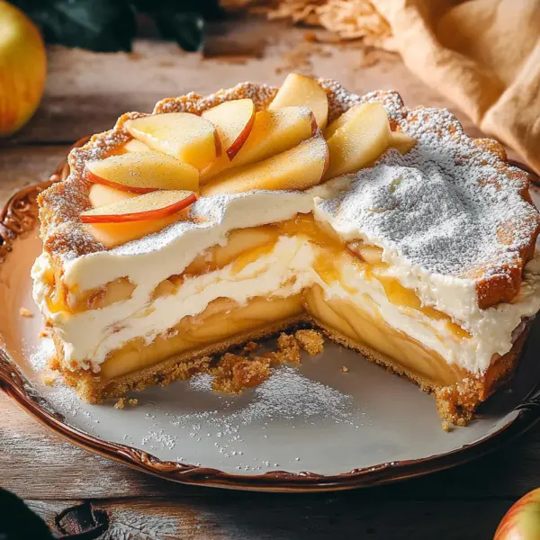 Apfeltorte mit Eierlikörcreme