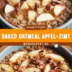 Baked Oatmeal Apfel-Zimt 20 Pinterest Hidden Image