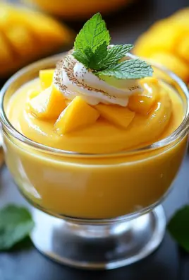 Cremige Mango-Mousse 28 Cremige Mango-Mousse