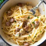 Cremige Salsiccia-Carbonara