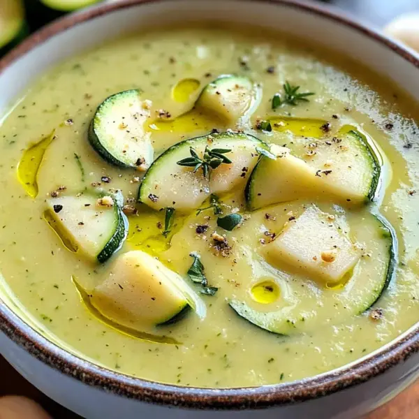 Cremige Zucchinisuppe