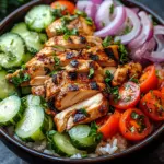 D&ouml;ner-Bowl mit H&auml;hnchen