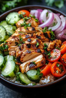 Döner-Bowl mit Hähnchen 23 Döner-Bowl mit Hähnchen