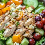 Einfacher H&auml;hnchen Salat