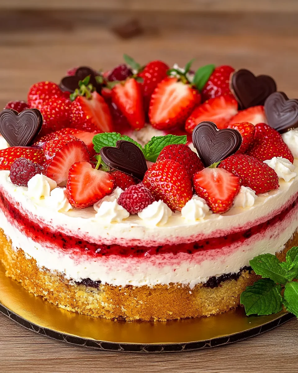 Erdbeertorte