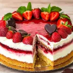 Erdbeertorte mit Joghurtcreme