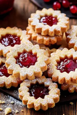 Feine Linzer-Plätzchen mit Marmelade 20 Feine Linzer-Plätzchen mit Marmelade