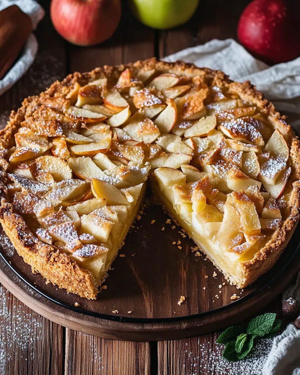 Florentiner Apfelkuchen