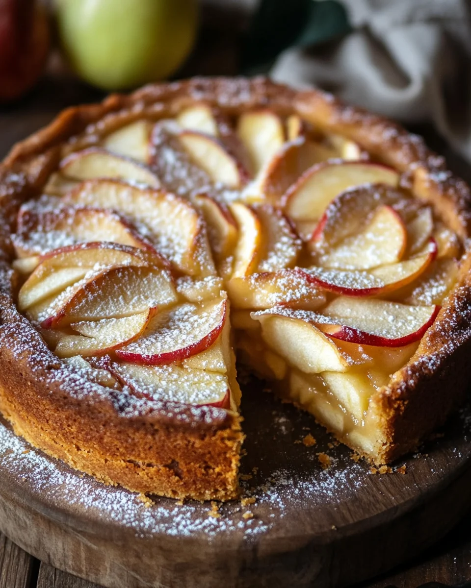 Franz&ouml;sischer Apfelkuchen