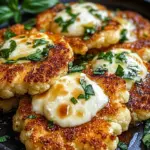 Gebackene Mozzarella-Blumenkohlsteaks