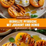 Gegrillte Pfirsiche mit Joghurt und Honig 13 Pinterest Hidden Image