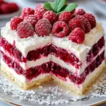 Himbeer-Raffaello-Torte ohne Gelatine