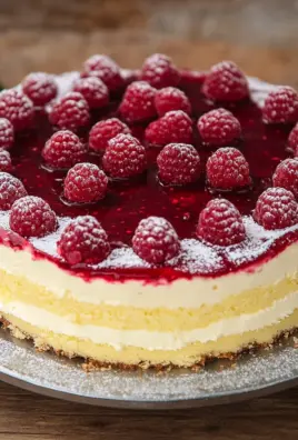 Himbeertorte mit Paradiescreme