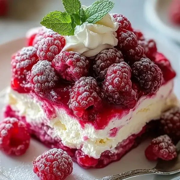 Himbeerwolke mit Mascarponecreme