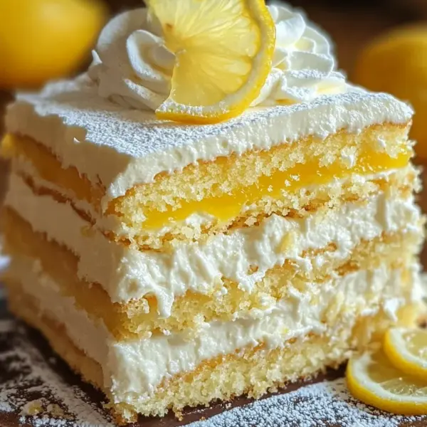 Italienisches Zitronencreme Kuchen Rezept
