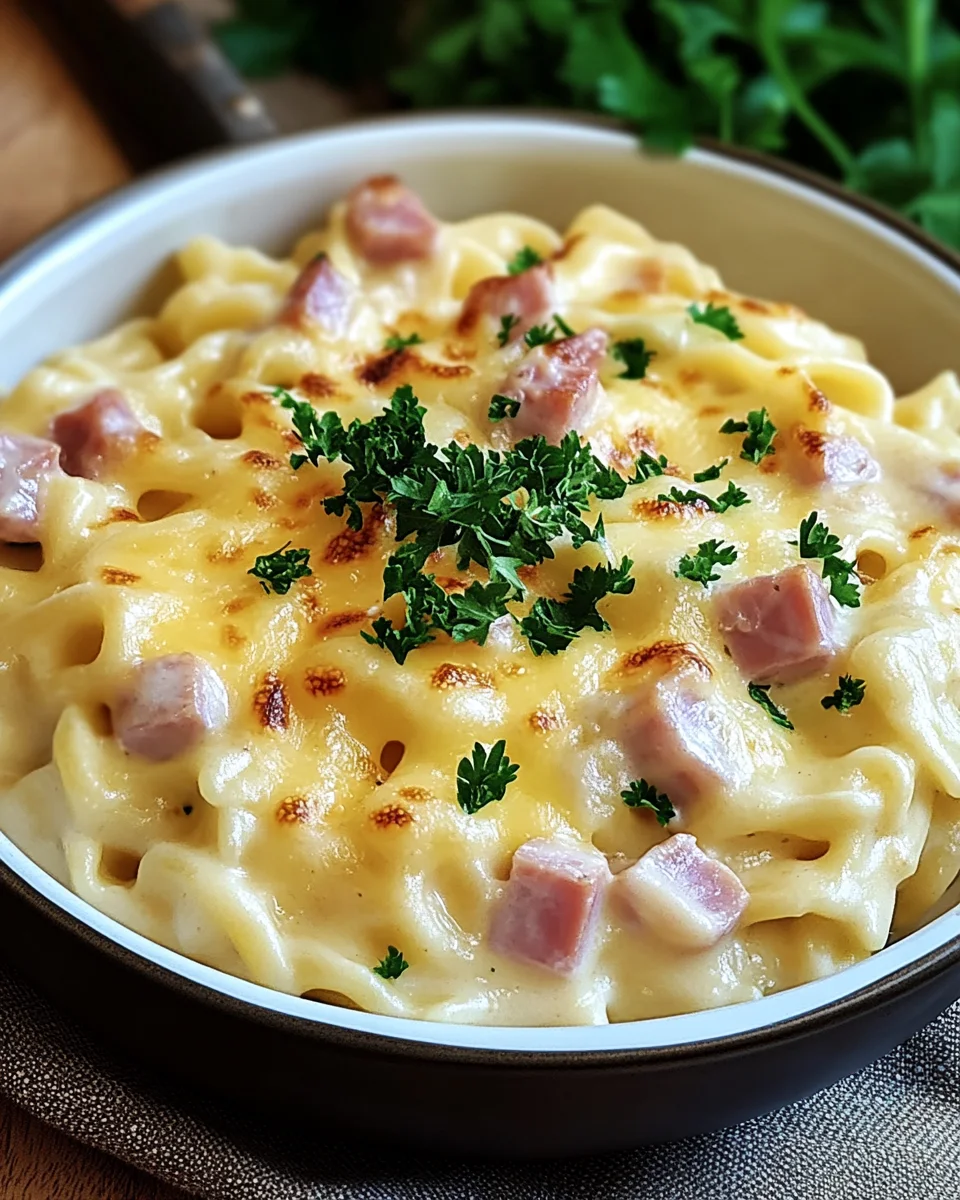K&auml;se-Schinken-Sahne