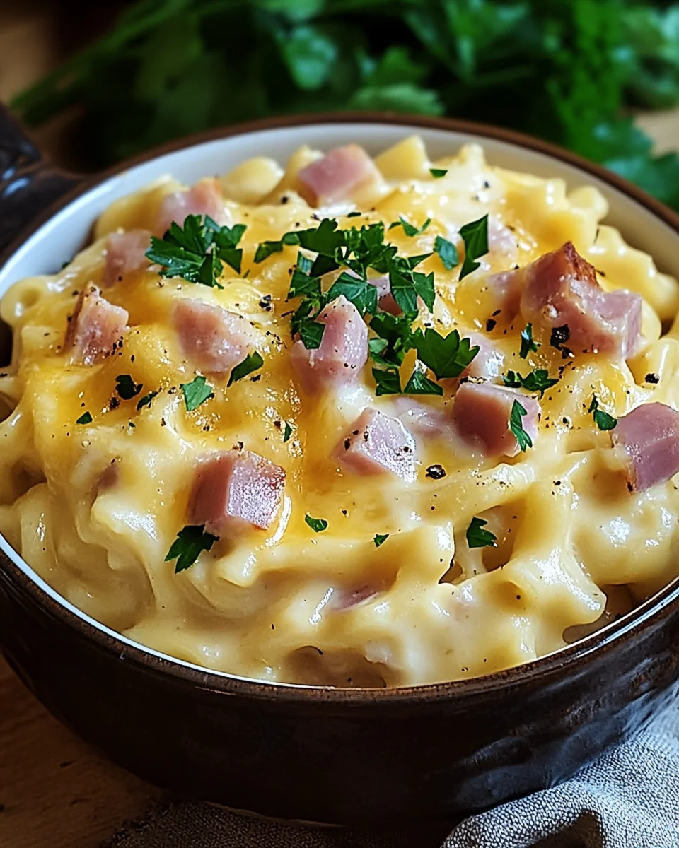 K&auml;se-Schinken-Sahne Sp&auml;tzle