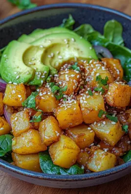 Kartoffel-Bowl mit Kichererbsen