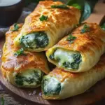 Kartoffeltaschen mit Spinat-Frischk&auml;se-F&uuml;llung genie&szlig;en!