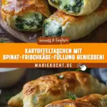 Kartoffeltaschen mit Spinat-Frischkäse-Füllung genießen! 21 Pinterest Hidden Image