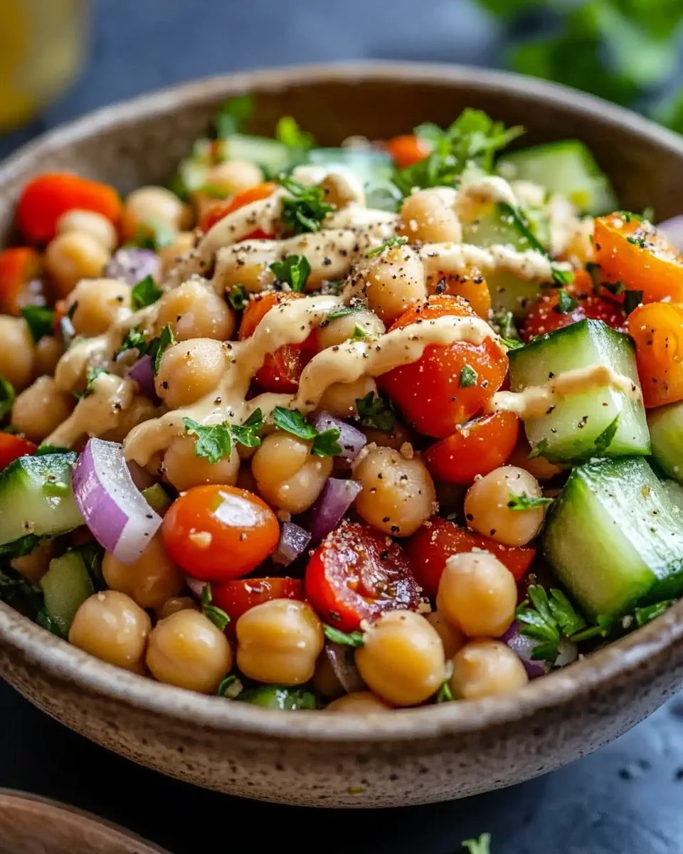 Kichererbsensalat